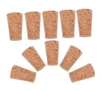 DIYEAH 100pcs Cork Stoppers for Wine Bottles Bulk Pack Tapered Glass Bottle Cork Plugs Sealing Wine Replacement for Beverage Preservation
