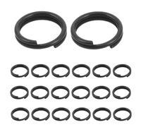 DIYEAH 100pcs Keyring Jump Rings for DIY Keychains Small Key Connector Rings Metal Material for Crafting and Jewelry Making Accessories