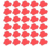 DIYEAH 100pcs Lip-Shaped Adhesive Bandages for Wounds First Aid with Water Resistance and Effective Bleeding Control, Pe Material Bandages Suitable for Emergency Use and Home Care