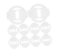 DIYEAH 100pcs Outdoor Power Cable Holder Clips Weather-Resistant String Light Clamps for Secure Wire Management Home and Garden Use