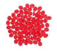 DIYEAH 100pcs Resin Pig Snout Flatback Cabochons for DIY Plush Doll Accessories Durable Smooth Resin Charms for Crochet Dolls Stuffed Animal Decor Craft Embellishments Creative Handmade