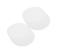 DIYEAH 100pcs Round Cardboard Sheets for Painting Smooth White DIY Drawing Paper for Portable Lightweight Craft Supplies Compatible with Pencils Markers and Paints for Sketching and