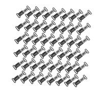 DIYEAH 100pcs Safety Breakaway Buckles Plastic Buckle Connectors for Strap Lanyard and Bra, Lightweight Abs Material with 12.5mm Inner Diameter for DIY Crafts and Accessories