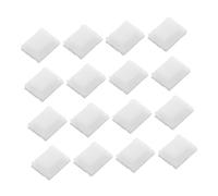 DIYEAH 100pcs Self Adhesive LED Light Bar Fixing Buckles Durable Clips for Secure Mounting Practical Transparent Holders with Stable Paste for Indoor LED Strip Light Installation