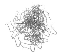 DIYEAH 100pcs Sewing Bobbin Clips Bobbin Winder Spring Clip Sewing Machine Accessory Iron Silver