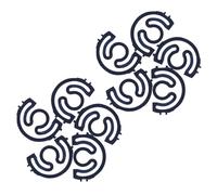 DIYEAH 100pcs Sewing Machine Bobbin Springs High Strength Steel Diameter Precision Tension Plate for Computerized Stitching Industrial and Home Use Replacement Kit