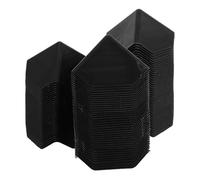 DIYEAH 100pcs Shipping Box Corner Protectors: 60mm Plastic Corner Protectors - Cartons Triple-sided Edge Guards Protection for Shipping Packaging