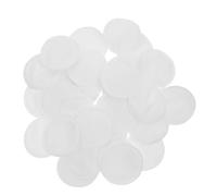 DIYEAH 100pcs Thick Pure Cotton Pads Double-Sided Facial Makeup Remover Pads White Oval Cotton Rounds for Toner and Skin Care