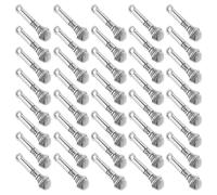 DIYEAH 100pcs Vintage Microphone Charm for Teens Beginners DIY Jewelry
