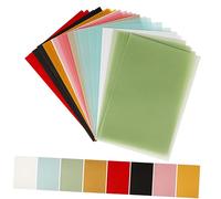DIYEAH 100sheets Colorful Translucent Tracing Paper Parchment Paper for Sketching and Engineering Drawings and Safe Pastel Colors