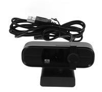 DIYEAH 1080p Webcam for PC USB Camera for Desktop Computer Black Plastic Video Conferencing Camera and Crisp Live Broadcast Visuals User-friendly Design for Remote Work