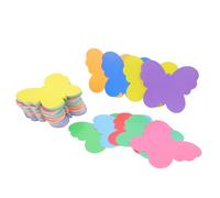 DIYEAH 108pcs Butterfly Paper Cutout: Bulletin Board Decoration Small Butterfly Shaped Card Die Cut for DIY Craft Teacher Office School Chalkboard Wall Decor