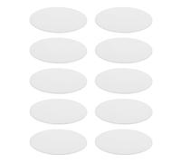 DIYEAH 10pcs Acrylic Lampshade Diffuser High Light Transmission LED Ceiling Light Cover Replacement Panel Anti-Glare Flush Mount Diffuser for Table Floor Wall Lamps Soft Uniform