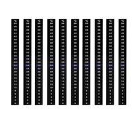 DIYEAH 10pcs Adhesive Fermentation Thermometer Strips 0-50°C for Mason Jars and Carboy Fermenters, Homebrewing Temperature Monitor for Wine, Beer, Kombucha
