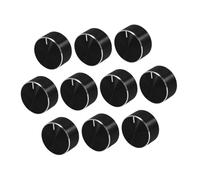 DIYEAH 10pcs Audio Adjustment Shaft Volume Control Caps for Power Amplifier Guitar Replacement Daily Use Small Amplifier Volume Knob