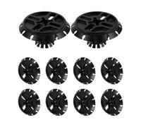 DIYEAH 10pcs Car Body Deflector Retainer Compatible for Ford W790373- | Mudguard Fastener Clips, Plastic Splash Guard Retainers for Automotive Repair, Easy Installation
