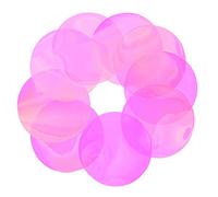 DIYEAH 10Pcs Colorful Sunset Light Atmosphere Filters Transparent Film for Camera Dazzling Color Effects Compatible with Spot Lamps for Photography and Decoration