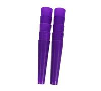 DIYEAH 10pcs Conical Plastic Yarn Bobbins for Knitting and Embroidery PVC Thread Spools with Minimized Abrasion Wool Yarn Holder for Neat Storage and Efficient Weaving Craft Projects
