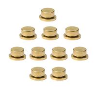 DIYEAH 10pcs Copper Nail Art Rotation Bearings DIY Nail Accessory High-speed Swivel Jewelry Decor for Manicure and Creative Decoration