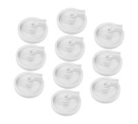 DIYEAH 10pcs Dishwasher Mounting Bracket Wheels Plastic Replacement Parts for Diy Repairing