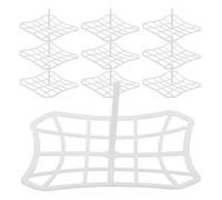 Diyeah 10pcs Fermenting Jar Mesh Presser: 10cm Glass Jar Fermenting Tools for Sauerkraut Making Pickling Canning - Pickling Pot Accessories