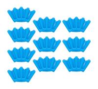 DIYEAH 10pcs Hair Bun Maker Tools for Women with Fivefinger Design, Portable and Easy to Clean Plastic and Resin Hair Braiding Tools for Busy Mornings and Ballet