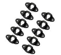 DIYEAH 10pcs Iron Speaker Hanger Plate Connector for Sound Box Audio Speaker Hook Hanger Plate for Surround for Wall Mounted Hanging