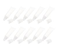 DIYEAH 10Pcs Lip Gloss Containers Refillable Squeeze Tubes 10Ml Plastic Lip Glazes Tubes for Travel Girls Moisturizing Balm Storage