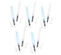 DIYEAH 10pcs Nylon Soft Tips for Watercolor Painting and Journaling Efficient Water Storage for Artists and Beginners for Note Taking and Detailing