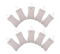 DIYEAH 10pcs Pet Teeth Grinding Stones for Hamsters Rabbits Guinea Pigs Chinchillas, Natural Mineral Chew for Small Animals Dental Care and Molar Health