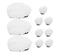 DIYEAH 10pcs Photography Light Diffuser Cover round Cloth Shade Softbox for Lighting Softens Light for Realistic Photos