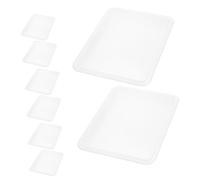 DIYEAH 10pcs Plastic Art Trays for Classroom Crafts Organizer Activity Tray with Smooth Surface Easy to Clean DIY Project Organizer for Sensory Play