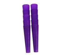 DIYEAH 10pcs Plastic Yarn Bobbins for Embroidery Thread Conical Knitting Tubes for Yarn Storage and Wool Winding Lightweight Thread Organizer Spools for Craft and DIY Use