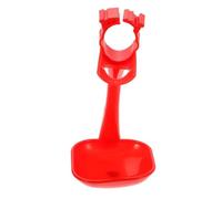 DIYEAH 10pcs Poultry Water Dispenser Chicken Waterer with Bent Arm Hanging Cups for Farm Use Drinking Cups for Ducks and Goose Poultry Feeding Supplies