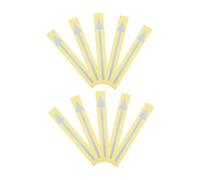 DIYEAH 10pcs Reflective Arrow Sticker Wall Marking Reflective Arrows Directional Adhesive Signs Signs for Roads Large Wall Decals Large Stickers PVC Silver