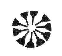 DIYEAH 10Pcs Resin Witches Broom Accessories for Halloween DIY Crafts Lightweight and Durable Embellishments for Party Decorations for Hairpins Rings and More