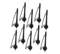 DIYEAH 10pcs Resistive Touch Screen Stylus Pen Lost Lanyard and Base for Boys and Girls Note-taking and Drawing Tablets and Smartphones