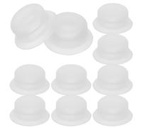 DIYEAH 10pcs Silicone Pressure Cooker Gaskets for Float Valves, Semi- Seal Rings Replacement for Pressure Pot Lid, Kitchen Appliance Accessories