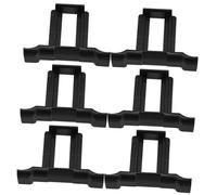 DIYEAH 10Pcs Solar Panel Drainage Clips Weather-Resistant Plastic Photovoltaic Panel Water Drainage Buckles Prevent Water Mud Accumulation Easy Installation Lightweight Portable