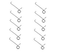 DIYEAH 10pcs Stainless Steel Spring Replacement for Cassette Tape Recorder Button Controller Parts Durable Elastic for Repairs and Spare Needs