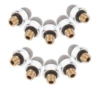 DIYEAH 10pcs Universal Replacement Stylus Tips for Touch Screen Devices, Conductive Fiber and Metal Material, M5 Outer Thread Compatible Capacitive Stylus Pen Tips, Easy to Replace