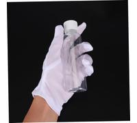 DIYEAH 12 Pairs White Elastic Polyester Work Gloves for Jewelry Store and Etiquette Use Non-slip Moisturizing Protective Barrier Gloves One Fits for Indoor Outdoor Manual Tasks