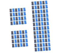 DIYEAH 120 Pcs Portable Whiteboard Erasers Eva Felt Dry Erase Board Cleaner Classroom Supplies Lightweight Blue for School Use