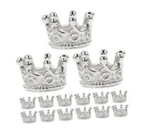 DIYEAH 120pcs Unique Alloy Charms Crown Pendants Mini Crowns Chic Pendants Alloy Charms for Crafts Diy Jewelry