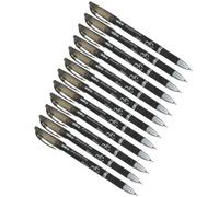 DIYEAH 12pcs Erasable Ink Pens for Writing with Fine Point and Clean Erasing, Smooth Gel Tip Pens for Students and Teachers, for Schools and Getting Creative