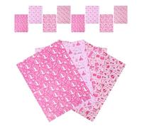DIYEAH 12pcs Floral Wrapping Paper Bouquet Paper Wrap Sheets Pink Princess Theme for Christmas Hand Bouquets Versatile Celebration Use Premium Presentation
