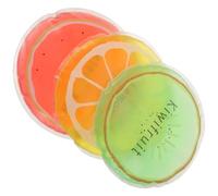 DIYEAH 12Pcs Gel Ice Packs Reusable Cooling Pads Cute Fruit Patterns for ’S Injury Care and Joint Management