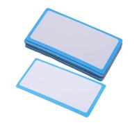 DIYEAH 12pcs Magnetic Blank Cards for Classroom Use Magnetic Whiteboard Labels Dry Erase Name Tag Holders for Office and Educational Scenarios