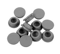 DIYEAH 12pcs Rubber Hole Plugs Air Conditioner Drain Stopper 20mm Diameter Inserts for Ac Unit Drain Holes Replacement Kit for Hvac Systems