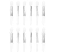 DIYEAH 12pcs Silicone Lip Brush Set for Those Who Love Makeup, for Applying Gloss and Lip Colour, Sturdy Silicone Material, for Travel and Work Use